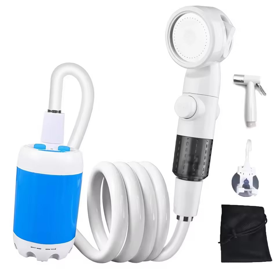 Douche portative Smartbundle en utilisation outdoor