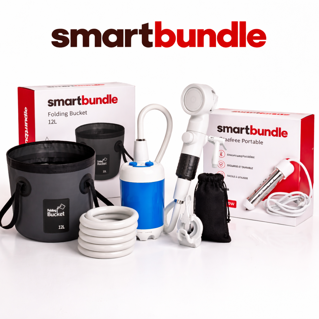 Pack Camping Smartbundle™ — Expérience douche complète