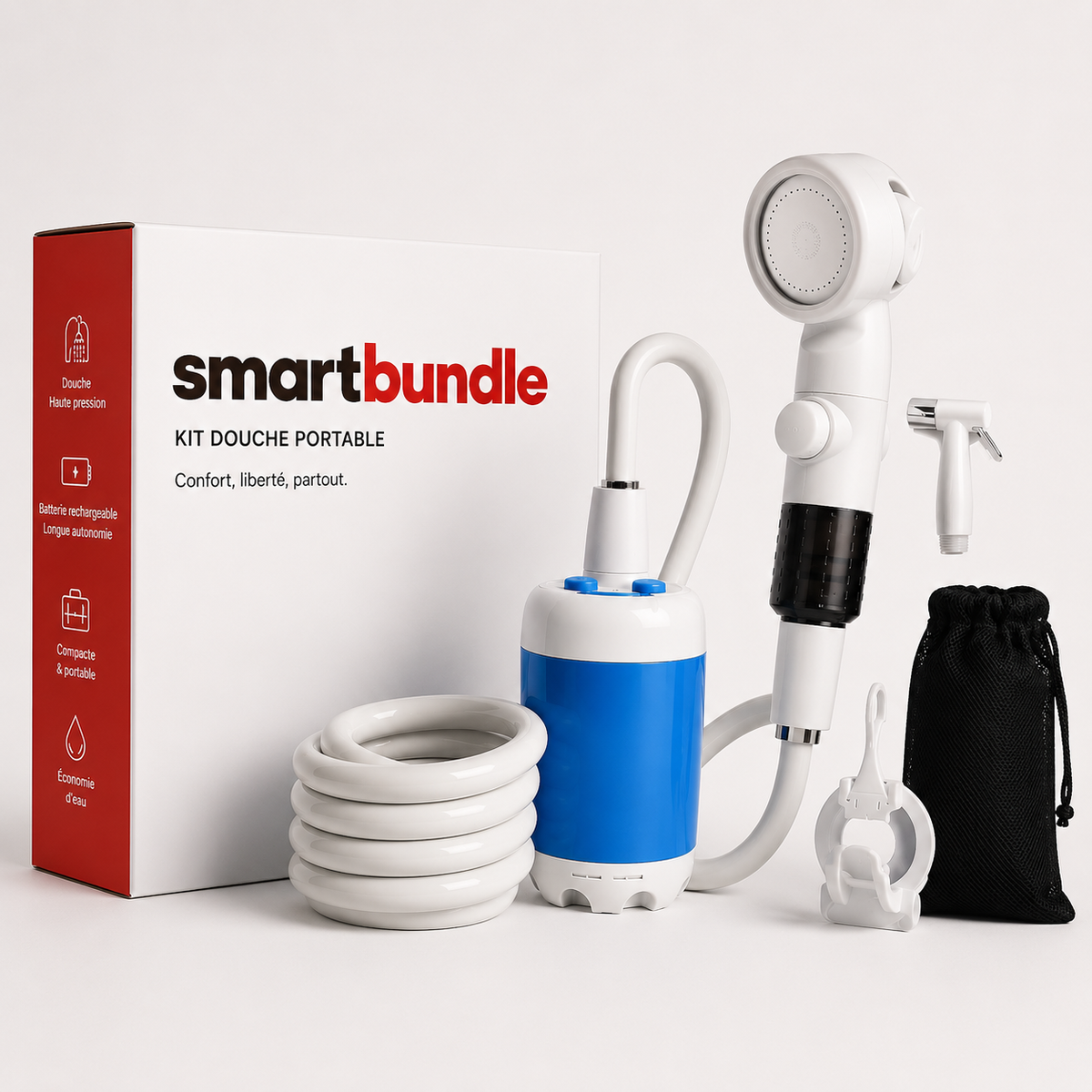 Douche portative Smartbundle - vue principale